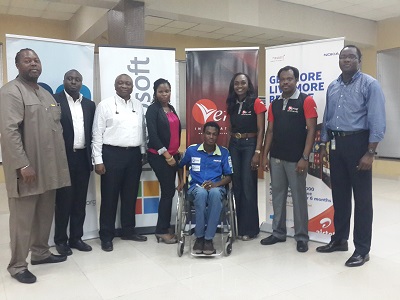 Representatives of Microsoft, Verve, Nokia and Mobile Monday (MoMo) during the announcement of DevCon for Developers and Designers in Nigeria held in Lagos on Monday.